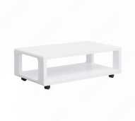 10209338 - KIMMY COFFEE TABLE RECT WHITE HGLOSS