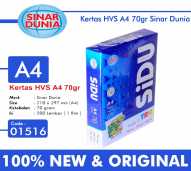 Kertas HVS A4 70 GSM Sinar Dunia