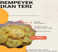 Rempeyek Teri dan Kacang 