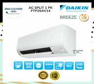 AC DAIKIN 1 PK FTP25AV14 FTP 25