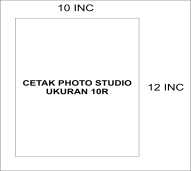 Cetak Photo Studio Ukuran 10R