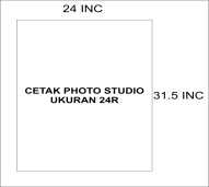 Cetak Photo Studio Ukuran 24R