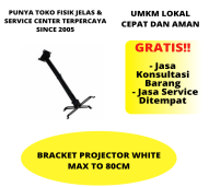 BRACKET PROJECTOR WHITE MAX TO 80CM