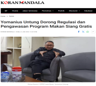 BERITA ADIKARYA PARLEMEN DPRD PROV JABAR YOMANIUS UNTUNG JANUARI 2025