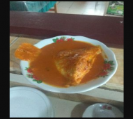 Nasi Bungkus Asam Padeh Nila