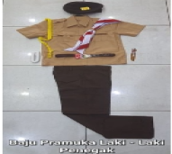 BAJU PRAMUKA PENEGAK LAKI LAKI - L