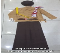 BAJU PRAMUKA PENEGAK PEREMPUAN - L