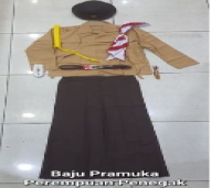 BAJU PRAMUKA PENEGAK PEREMPUAN - M