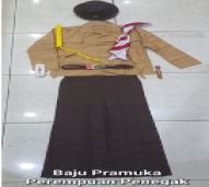 BAJU PRAMUKA PENEGAK PEREMPUAN - XL