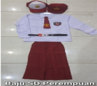 BAJU SERAGAM SD PEREMPUAN - S