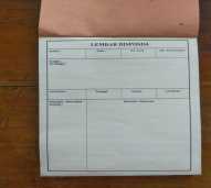 Blangko Disposisi 100 Lember/Buku