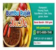 Bumbu Rujak BuDe Per/Kg