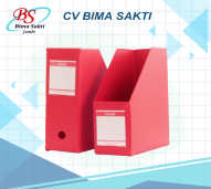 Bantex Box File Extra Magazine File FC 12 CM RED