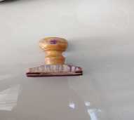 Stempel kayu custom