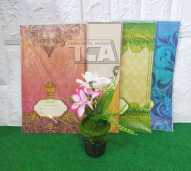 Sampul Buku Kertas Batik Quarto