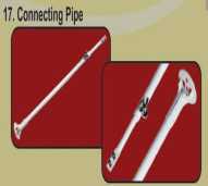Connecting Pipe Untuk Rel H&H Maupun Rel Flexy