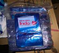 PLASTIK KLIP OBAT BIRU 7 X 10