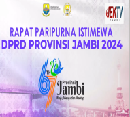 LIVE PARIPURNA DPRD PROV. HUT PROV.JAMBI KE 67 TAHUN