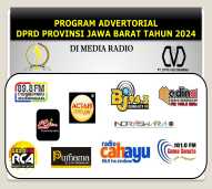 PAKET 10 RADIO PROGRAM ADVERTORIAL DPRD PROVINSI JAWA BARAT TAHUN 2024