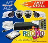 Paket CCTV 4 Camera Analog HD