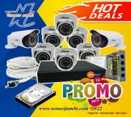 Paket CCTV 8 Camera HD 2MP