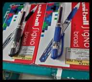 Pena uniball (Uniball setara Signo UM-153 1.0 mm)