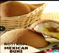 Roti Kopi Mexican Buns