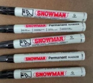 SPIDOL SNOWMAN HITAM