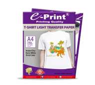 Kertas E-Print T-shirt Light Transfer Paper