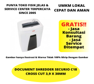 DOCUMENT SHREDDER SECURIO C18 CROSS CUT 3,9 X 30MM