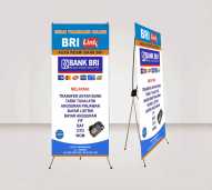 X BANNER BAHAN SPANDUK FLEXY 