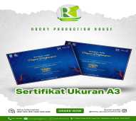 SERTIFIKAT UKURAN A3