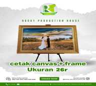CETAK FOTO CANVAS 26 R
