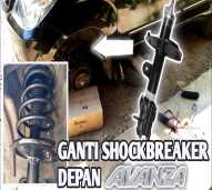 Jasa Servis Ganti Shock Kiri, Link Stabilizer, Bak Stir, Filter Oli dan Oli Mobil Avanza