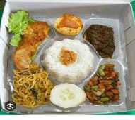 Nasi Kotak 2 Lauk