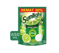 Sabun Cuci Piring Perkakas Sunlight Lime 650ML