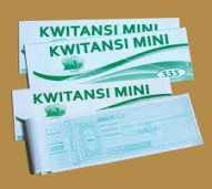 Kwitansi Mini