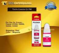 Tinta printer Tinta Canon G-3000 Gl 790 Magenta tinta isi ulang